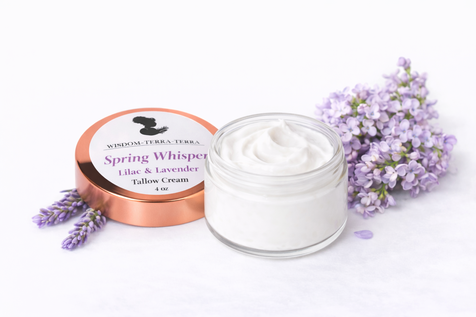 Lilac & Lavender Tallow Cream
